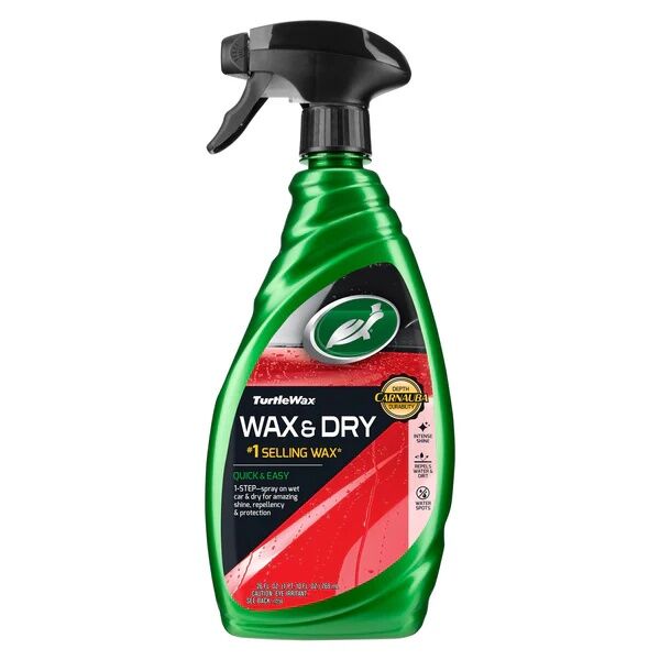 Turtle Wax Wax & Dry Spray Car Wax, 26-Oz