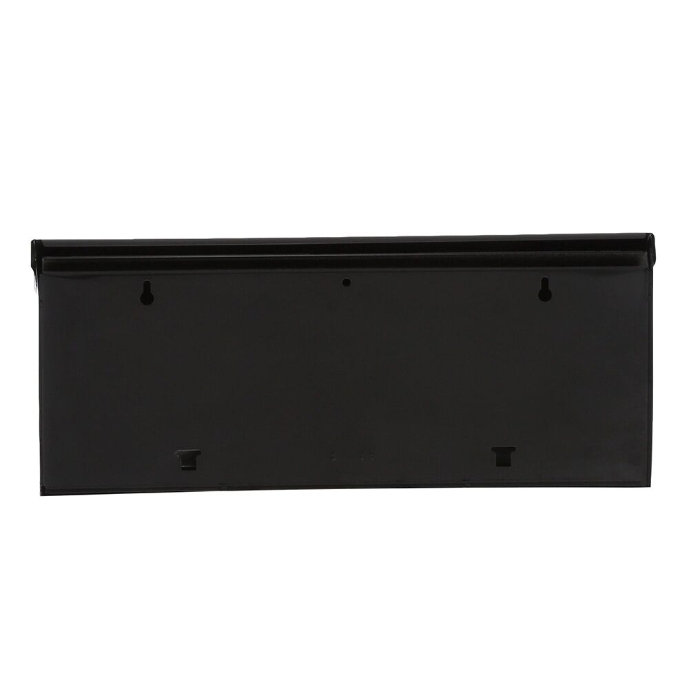 Architectural Mailboxes Black Townhouse Wall Mount Mailbox, 15 X 6 X 4-In