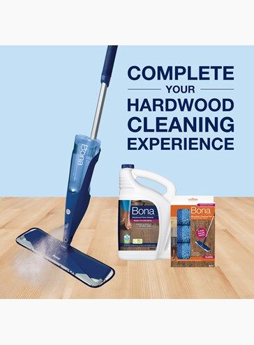 Bona Hardwood Floor Cleaner Refill, 128-Oz