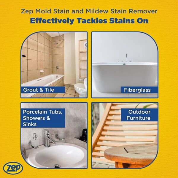 Zep Mold stain & Mildew Stain Remover, 32-Oz