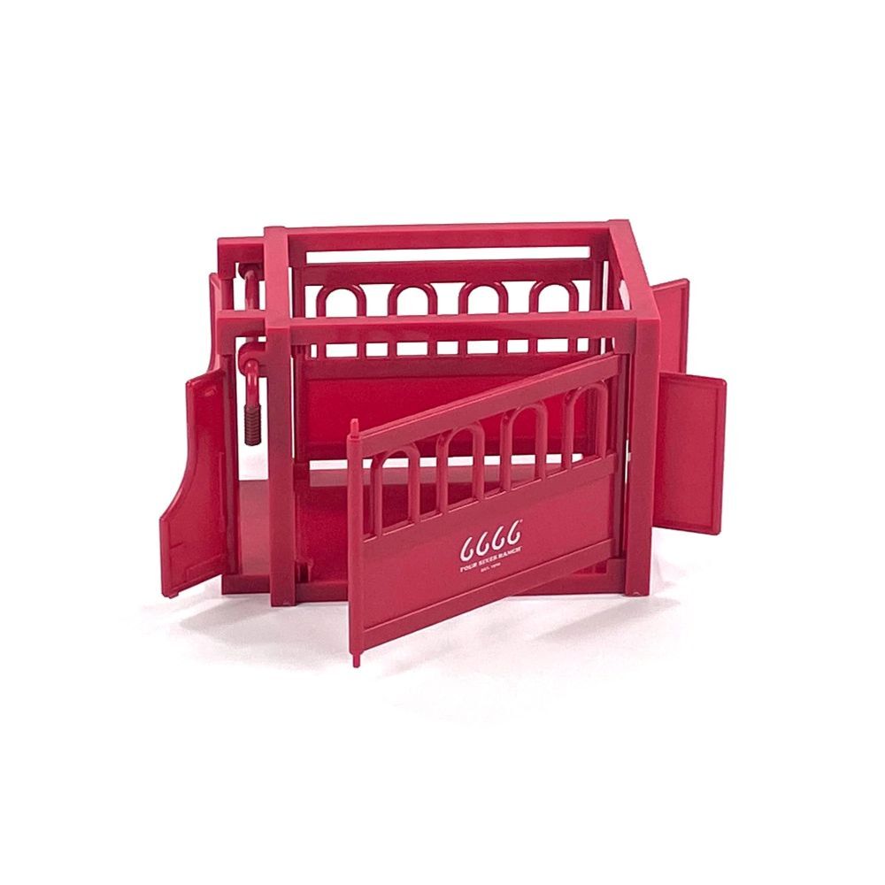 Big County Toys Four Sixes Ranch Black Angus Ranch Set