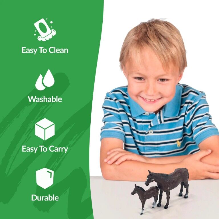 Big Country Toys Four Sixes Ranch Quarter Horse Mare & Colt