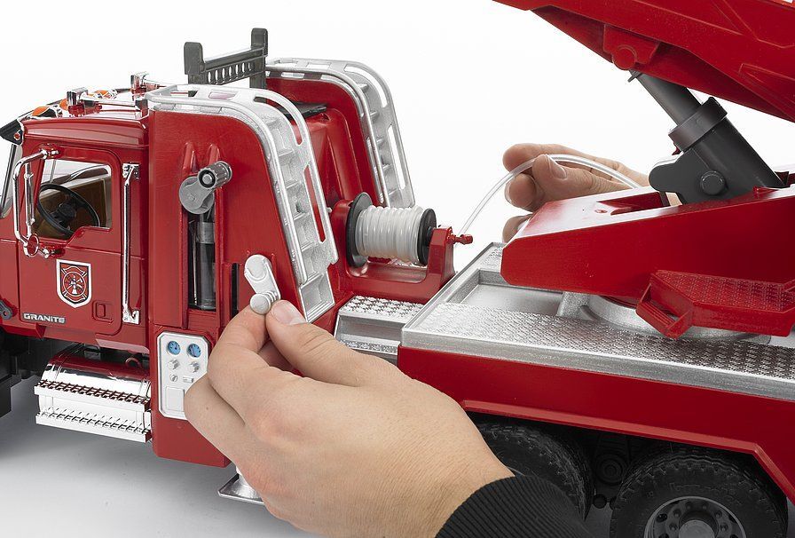 Bruder MACK Granite Fire Engine with Water Pump Toy