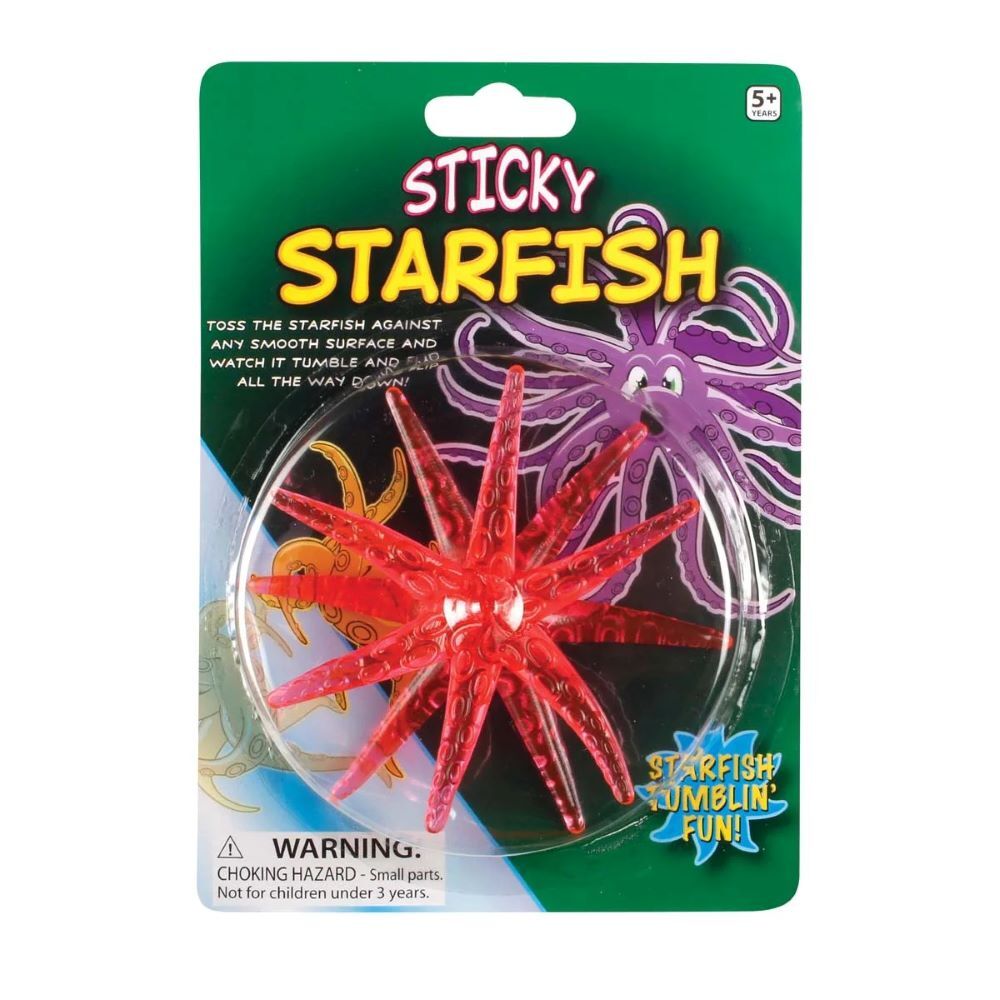 Toysmith Sticky Starfish Assortment