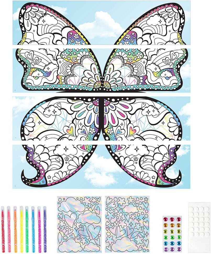 Fashion Angels DY Butterfly Wings Mural Design Set