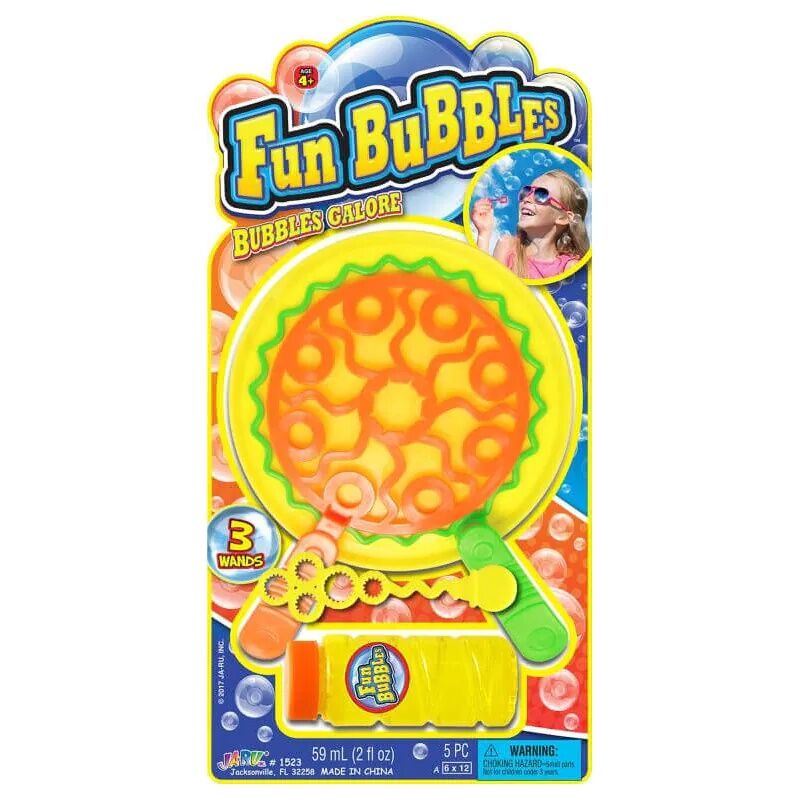 Ja-Ru Fun Bubbles Assortment