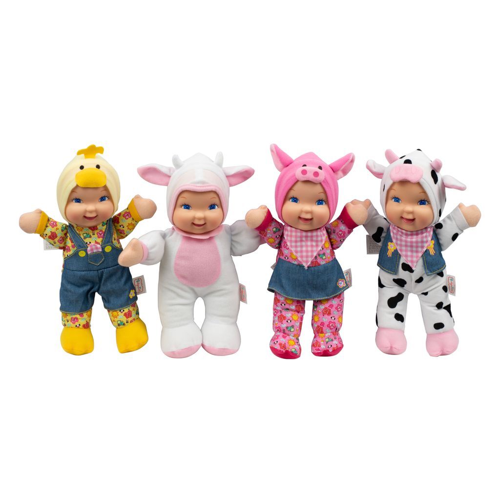 Baby's First Farm Animal Friends Cow Baby Doll Assortment, 12-In