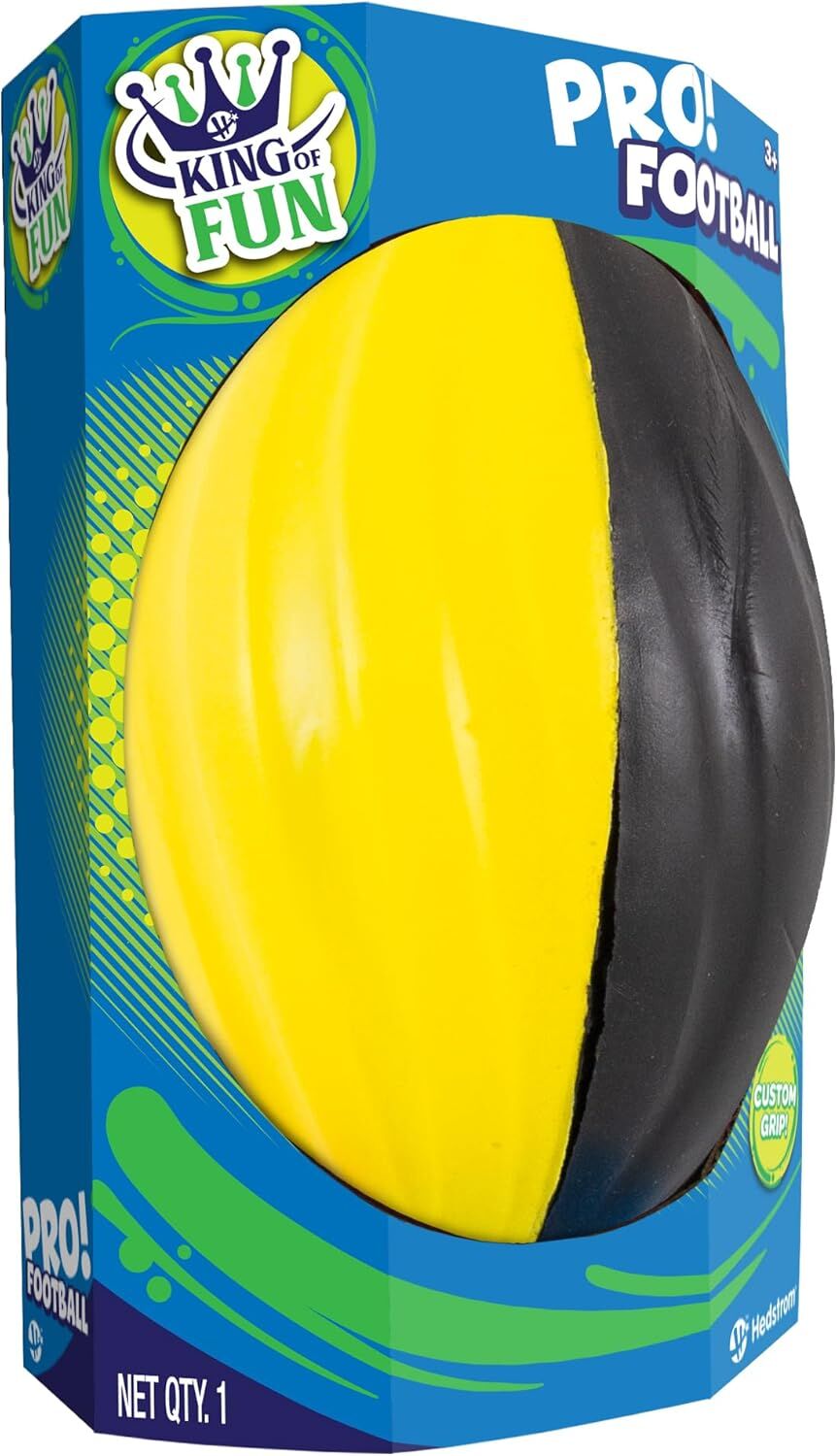 Headstorm Color Foam Football Assortment, 8-In