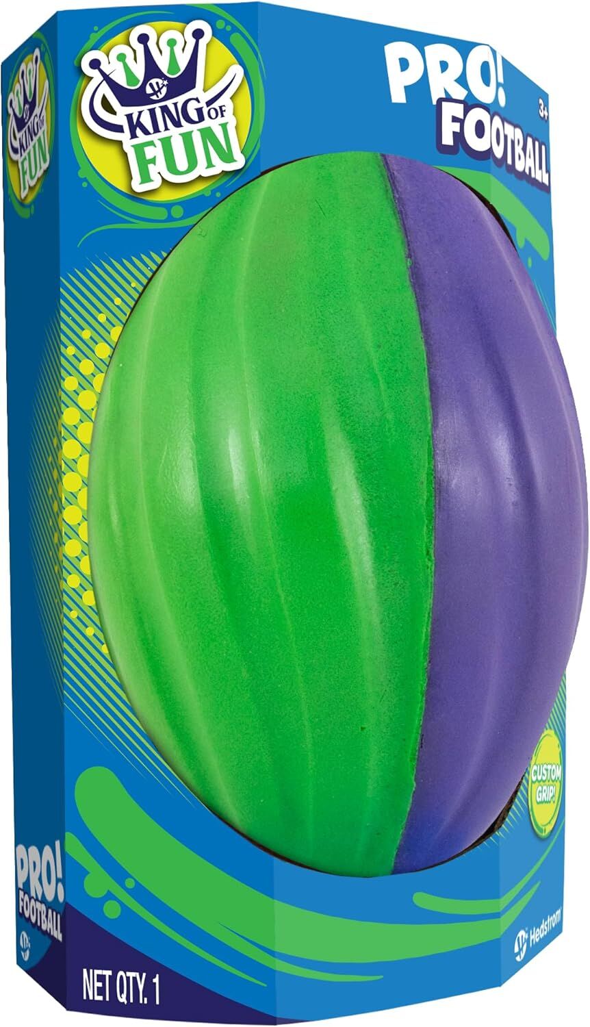 Headstorm Color Foam Football Assortment, 8-In