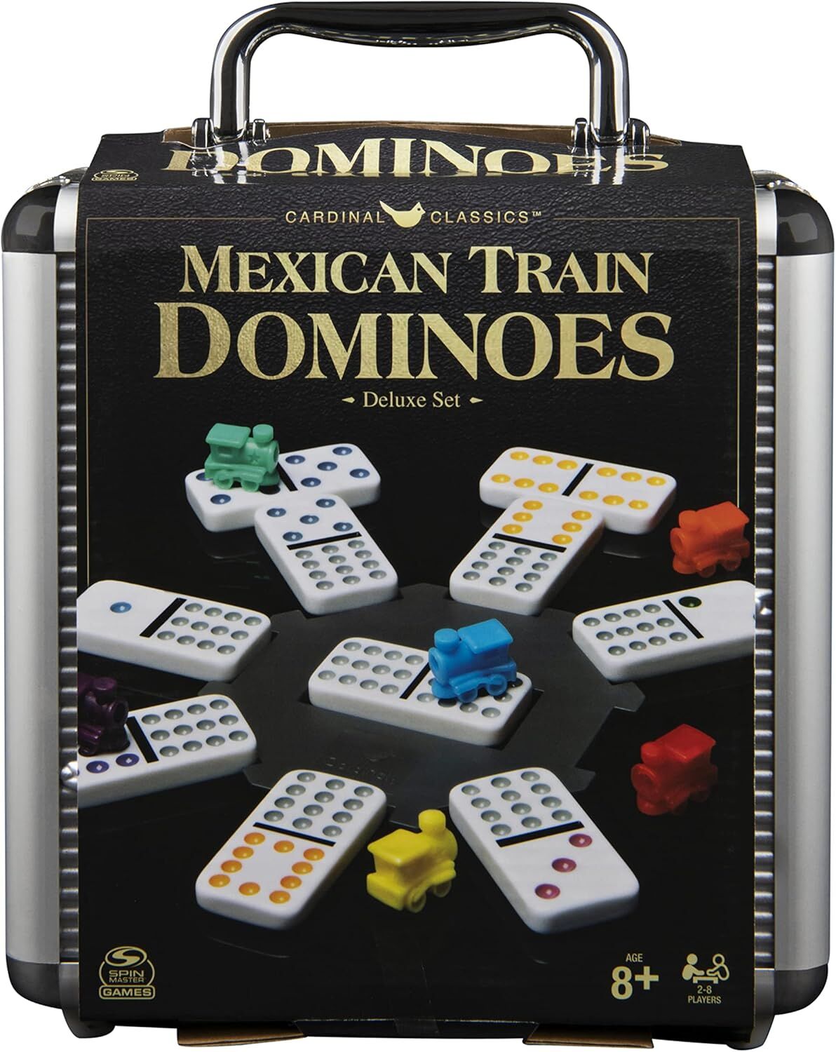 Cardinal Classics Mexican Train Dominoes Deluxe Set
