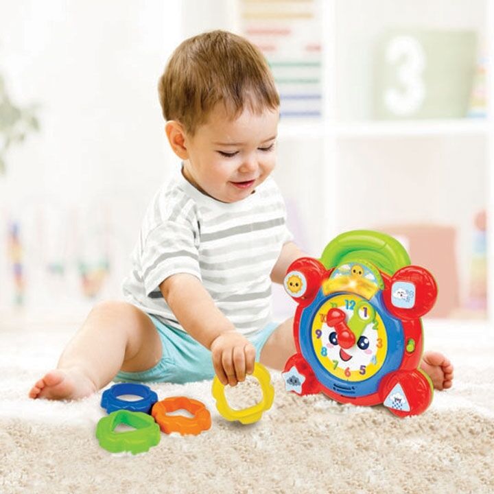 Winfun Time For Fun Learning Clock Toy