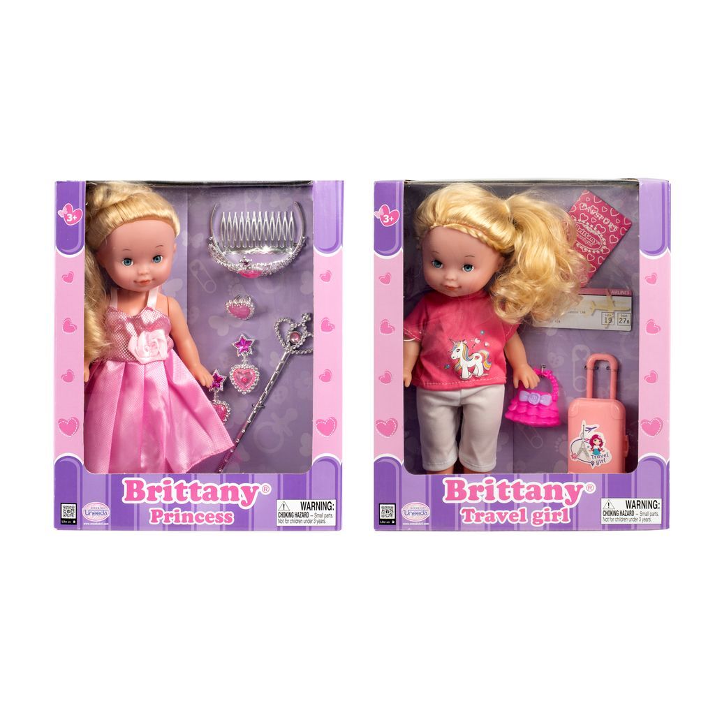Group Sales Brittany Princess Travel Doll Assortment