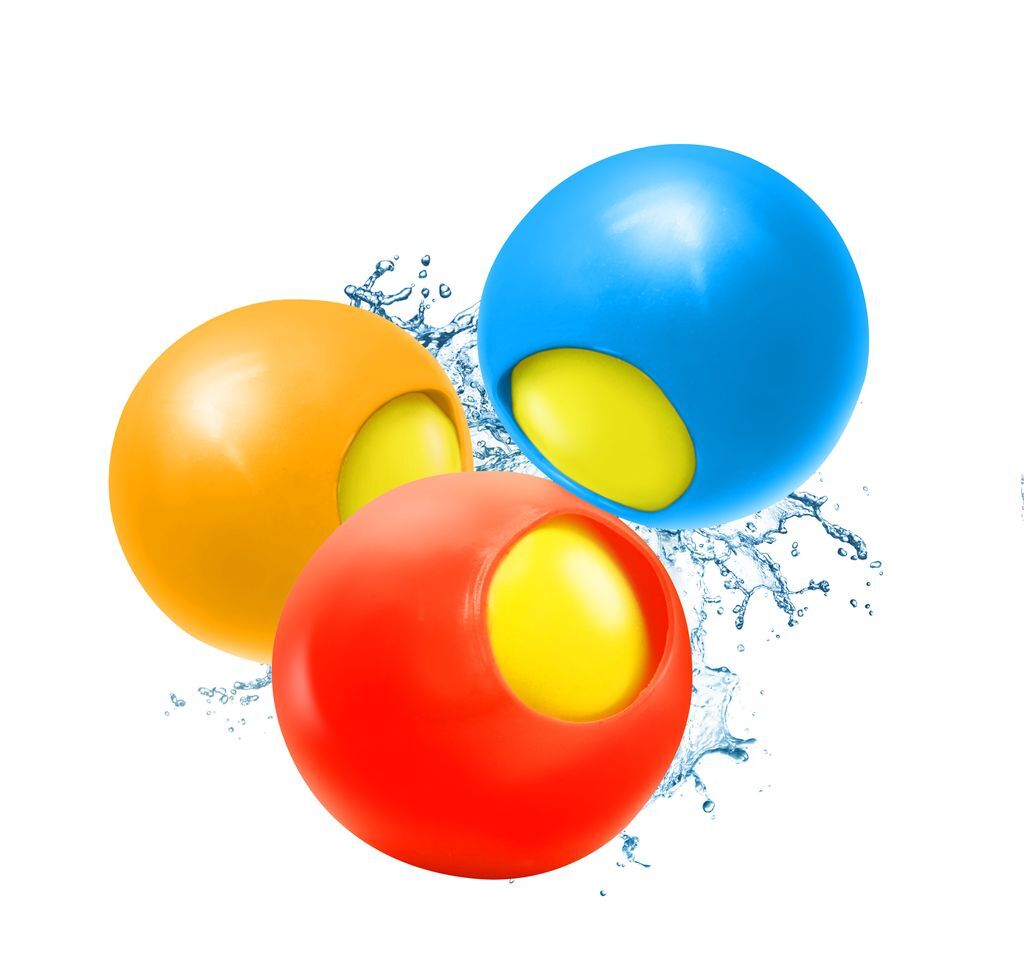 Wet Zone Splats Refillable Water Balls Party Pack, 20-Pk