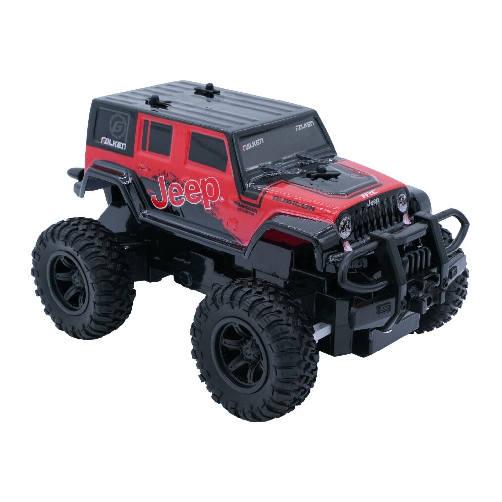 Hexxa 1:24 Scale Jeep Wrangler Rubicon PVC RC Toy Car