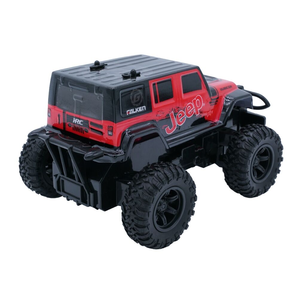 Hexxa 1:24 Scale Jeep Wrangler Rubicon PVC RC Toy Car