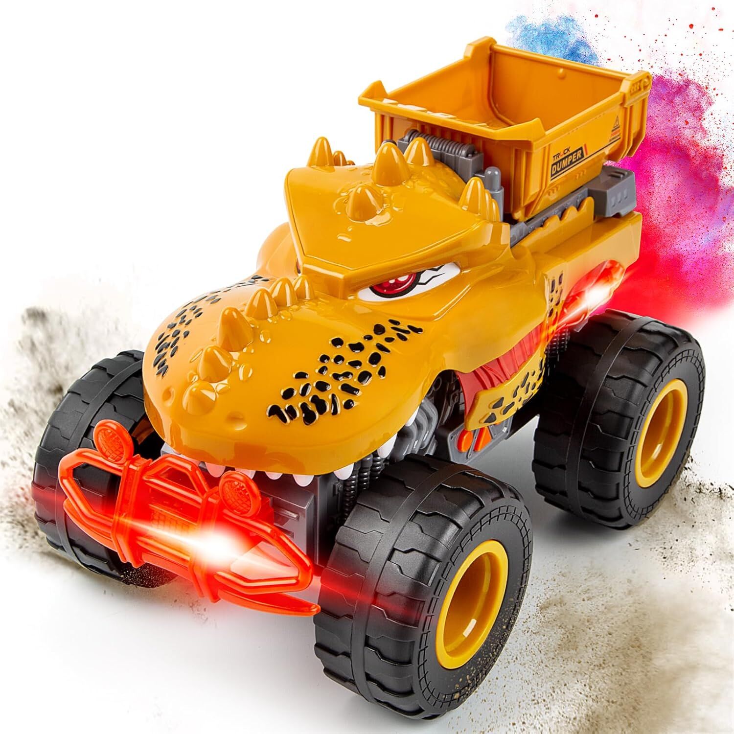 Veslier Dinosaur Monster Construction Truck Toy Assortment