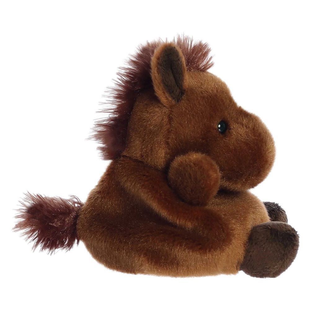 Aurora Palm Pals Truffle Brown Horse, 5-In