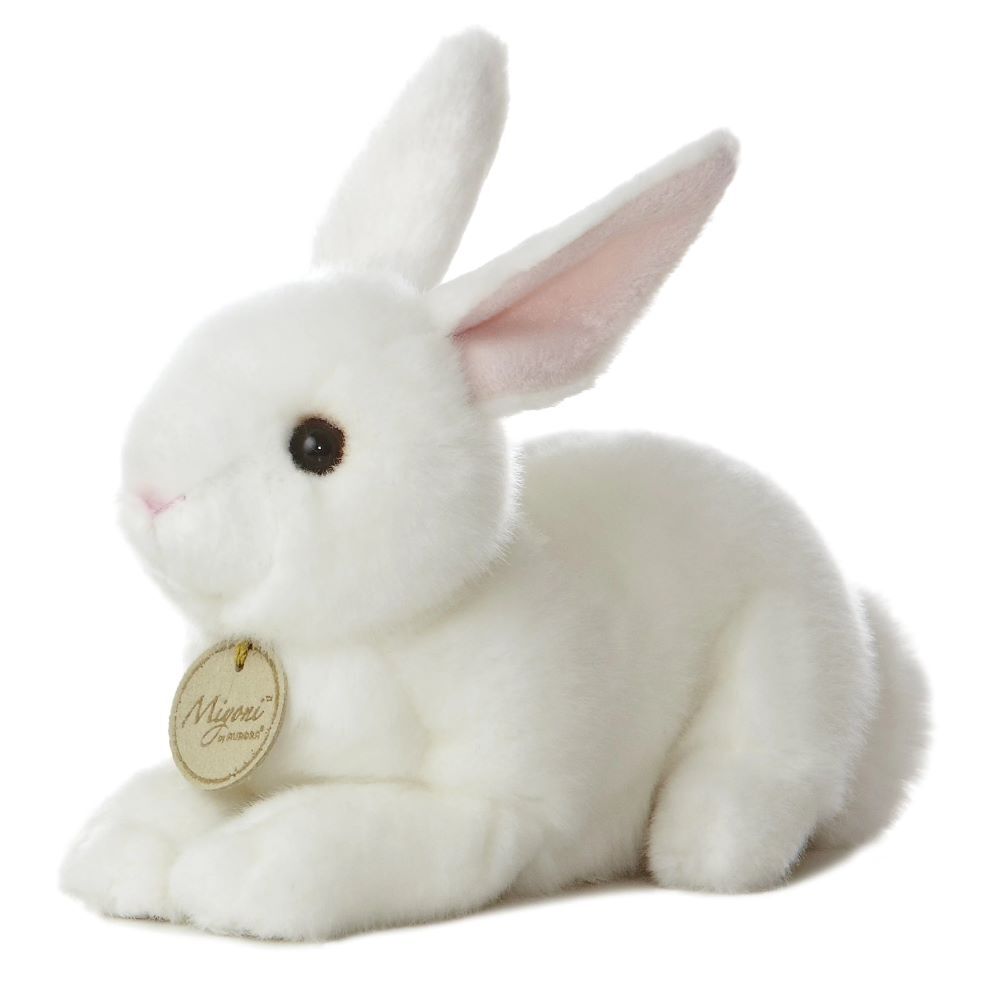 Aurora Miyoni American White Rabbit, 10-In