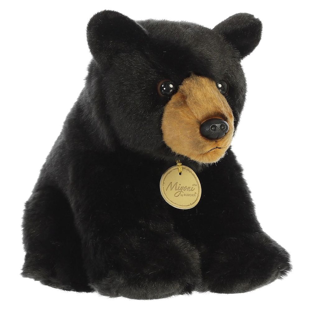 Aurora Miyoni Black Bear, 9-In