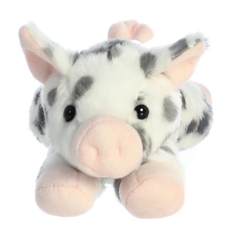 Aurora Mini Flopsie Spotted Piglet Plush, 8-In