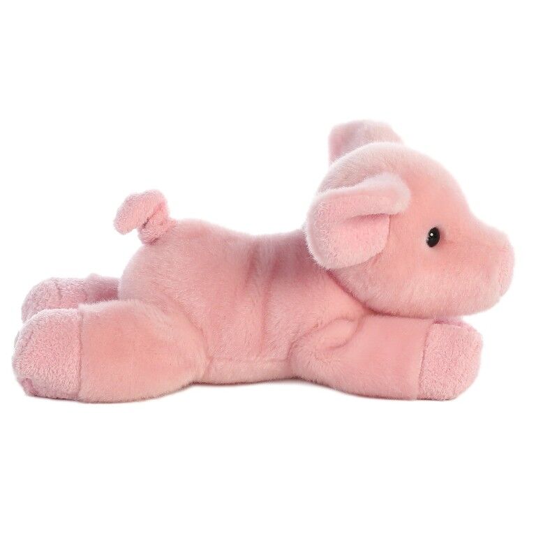 Aurora Mini Flopsie Pickles Piglet Plush, 8-In