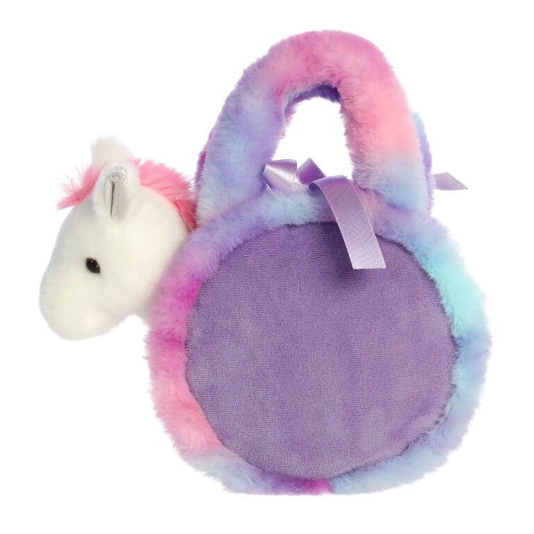 Aurora Fancy Pals Lavender Horseshoe, 7-In