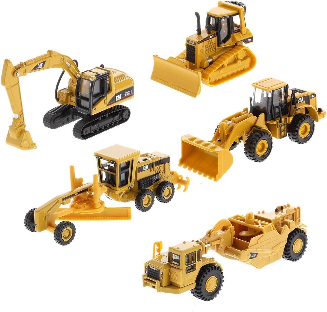 Diecast Masters 1:87 Scale Cat Diecast Models Assorted