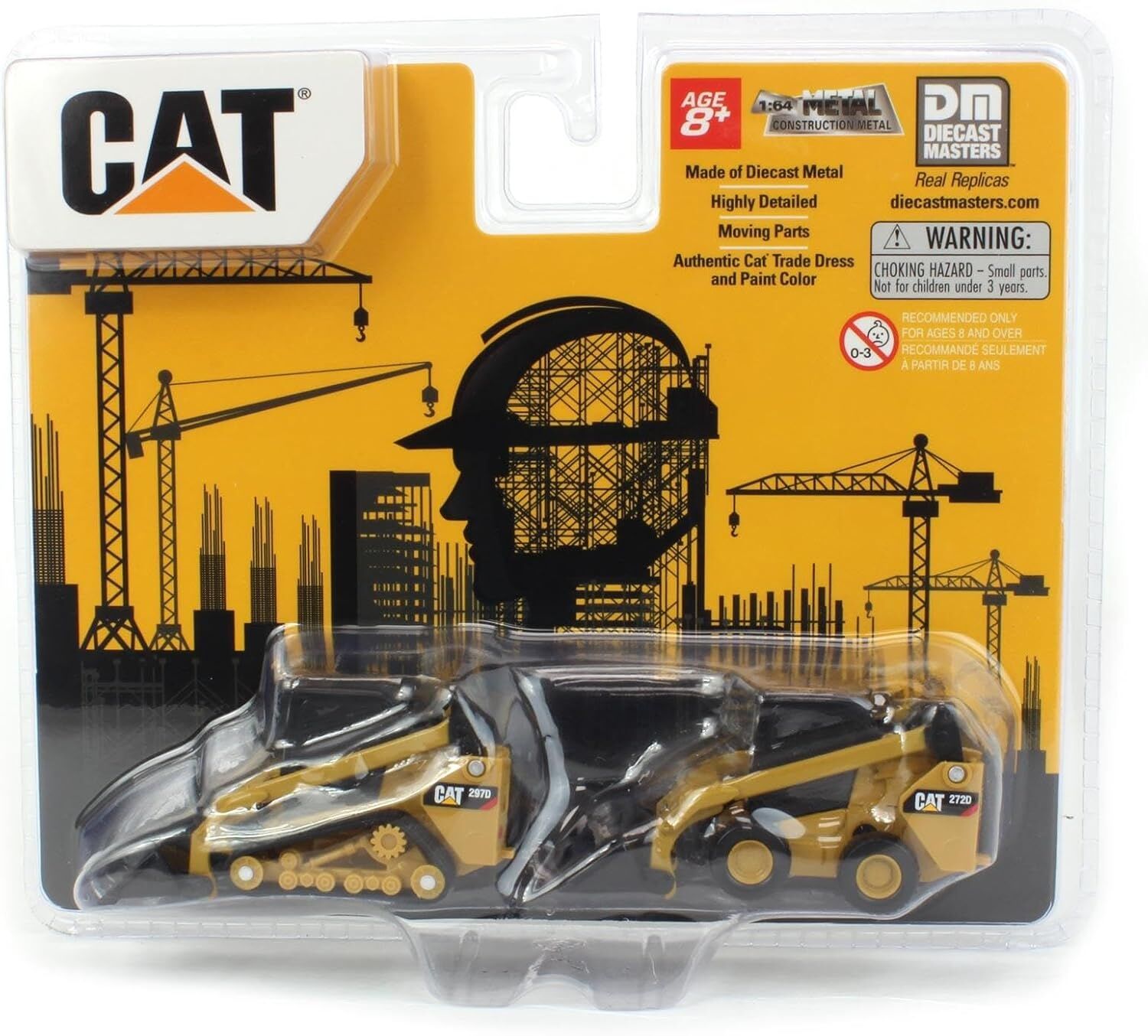 Diecast Masters 1:64 Scale Caterpillar Construction Equipment Assortment