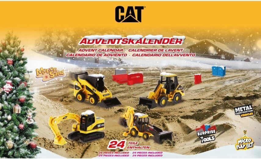 Diecast Masters CAT Diecast Model Advent Calendar