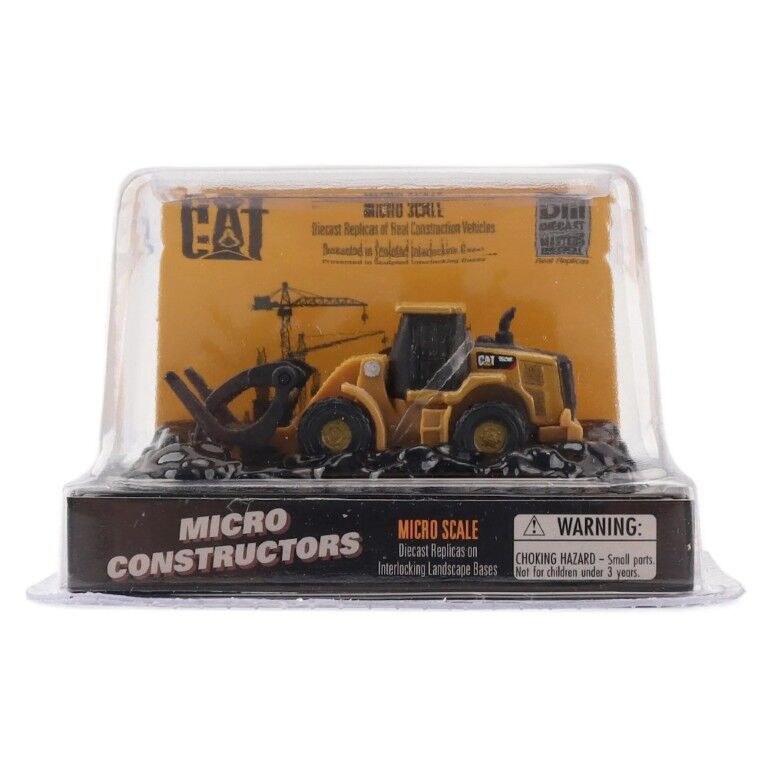 Diecast Masters CAT Micro Constructor Toy Series II In PDQ Assorted Styles