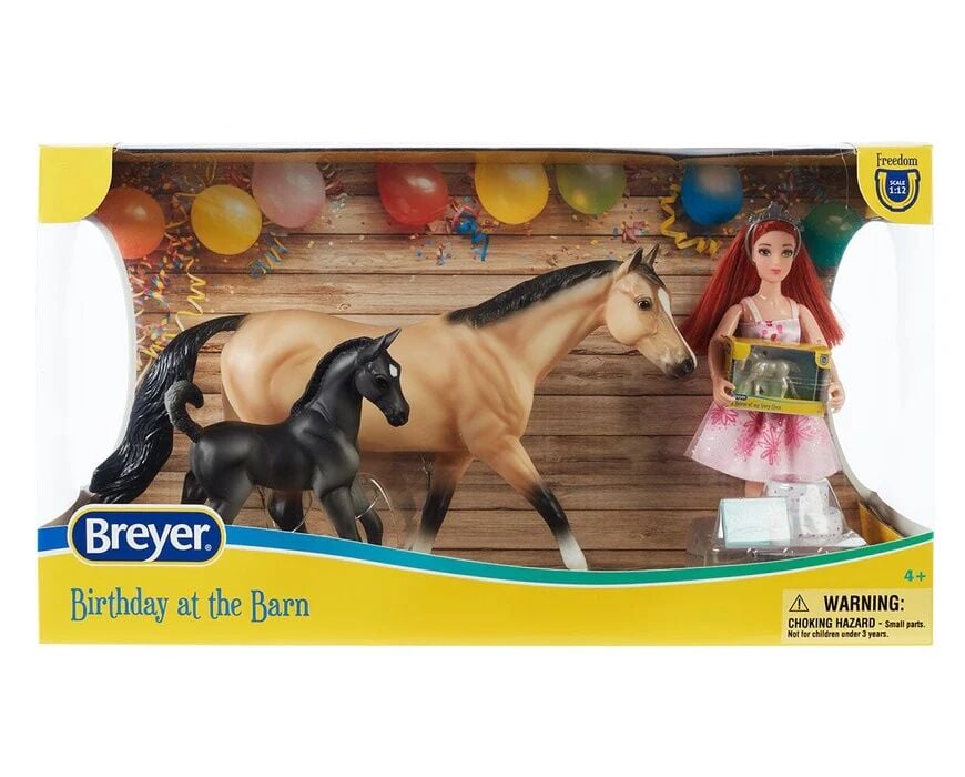 Breyer Birthday At The Barn Playset