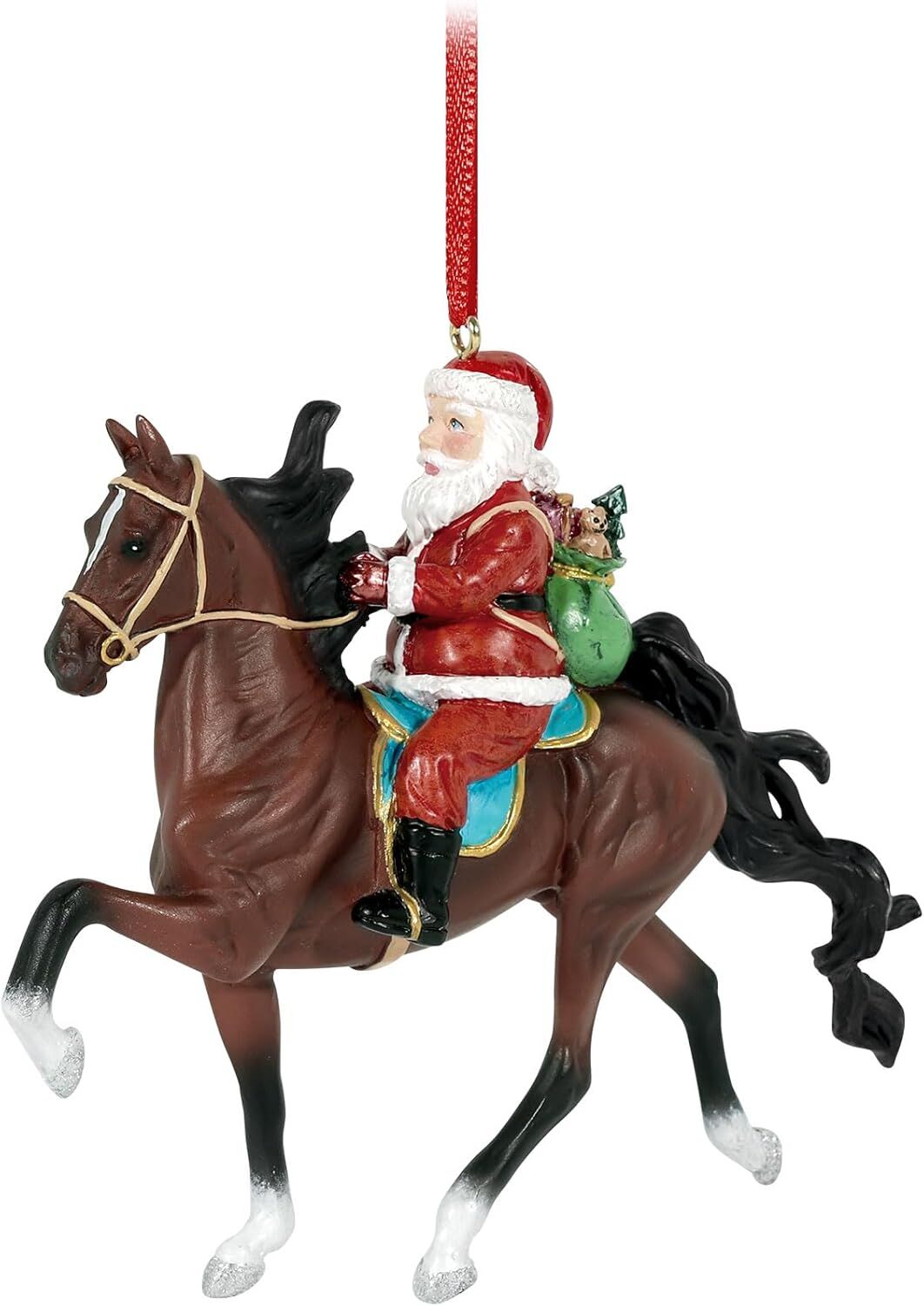 Breyer 2025 Santa Ornament Showman Santa