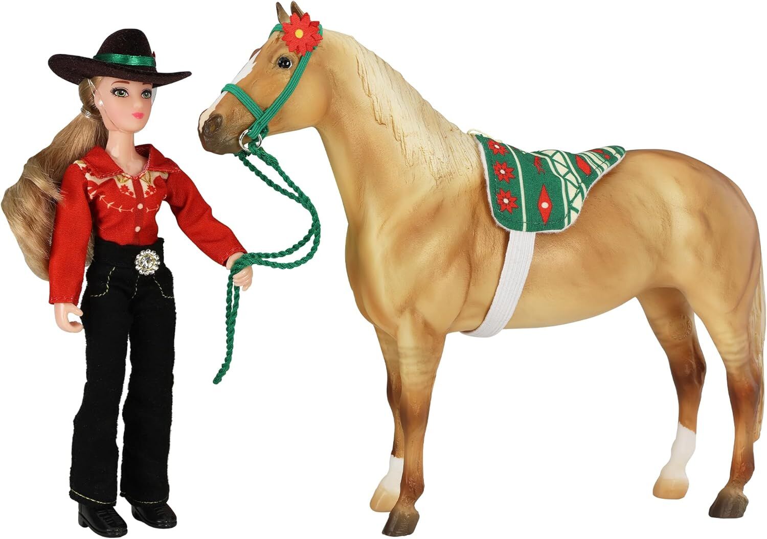 Breyer 2025 Holiday Play Set Holiday Trail Ride