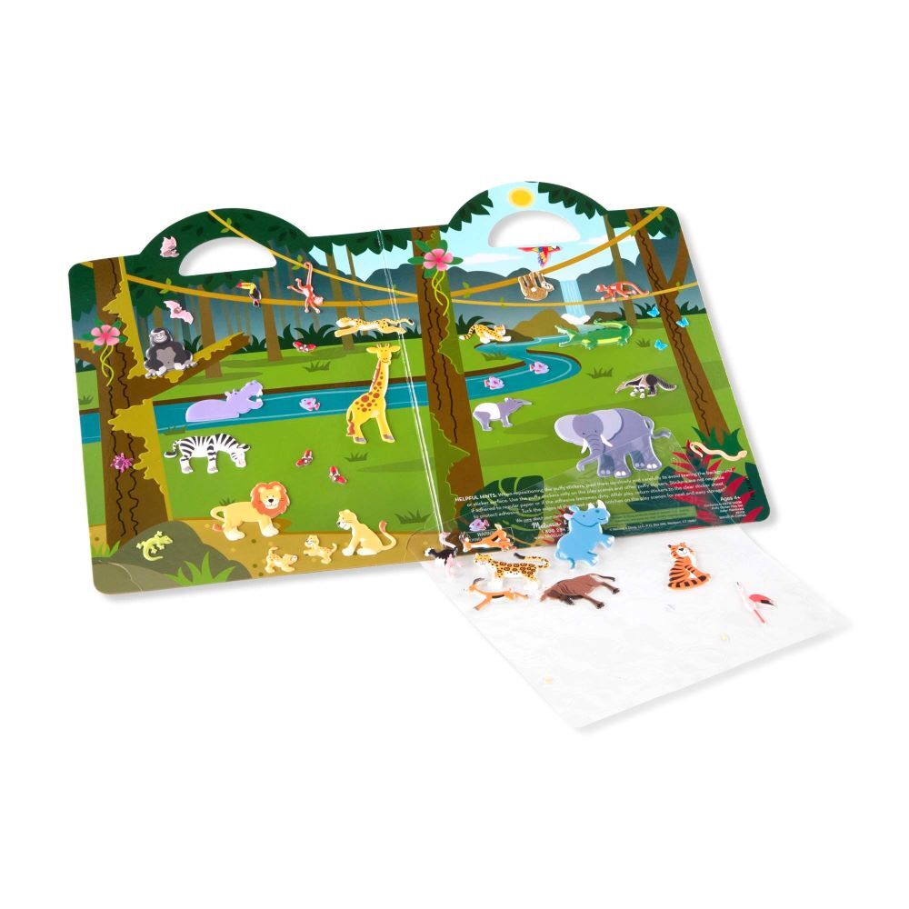 Melissa & Doug Safari Puffy Sticker Play Set