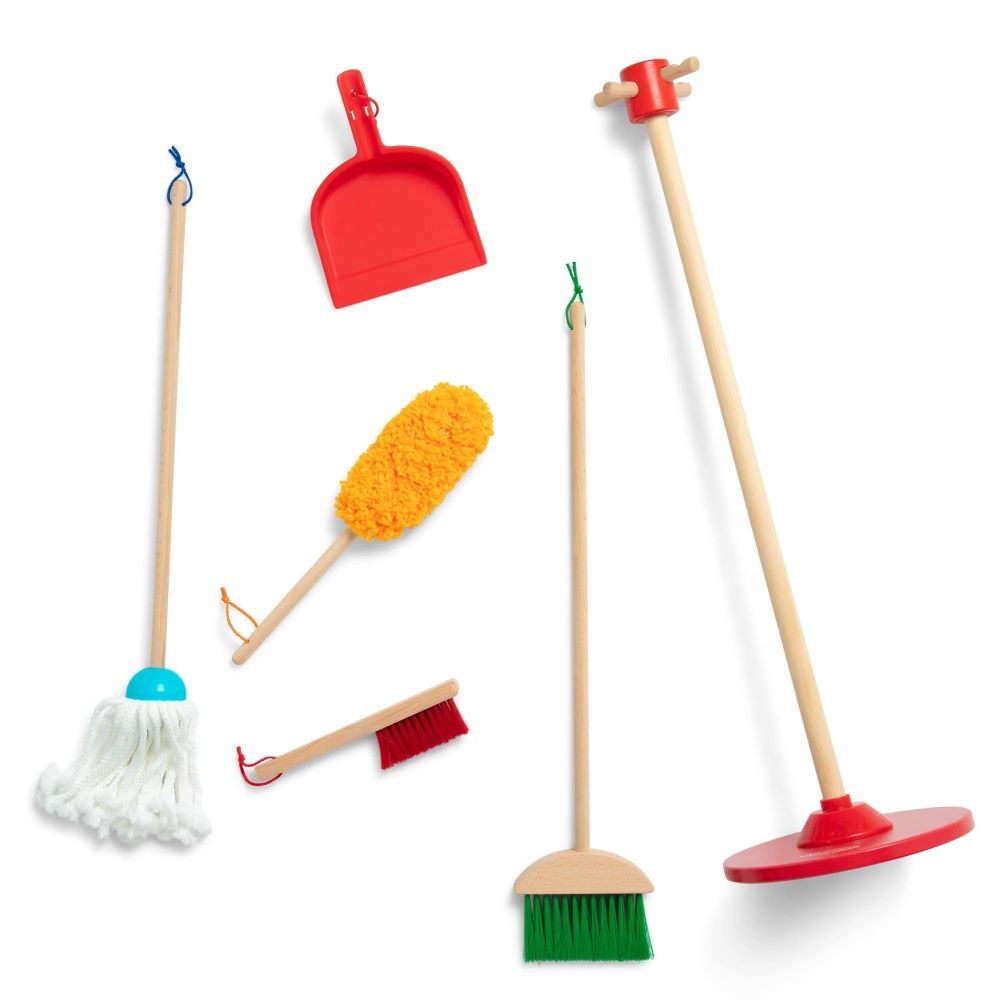 Melissa & Doug Dust! Sweep! Mop! Cleaning Play Set