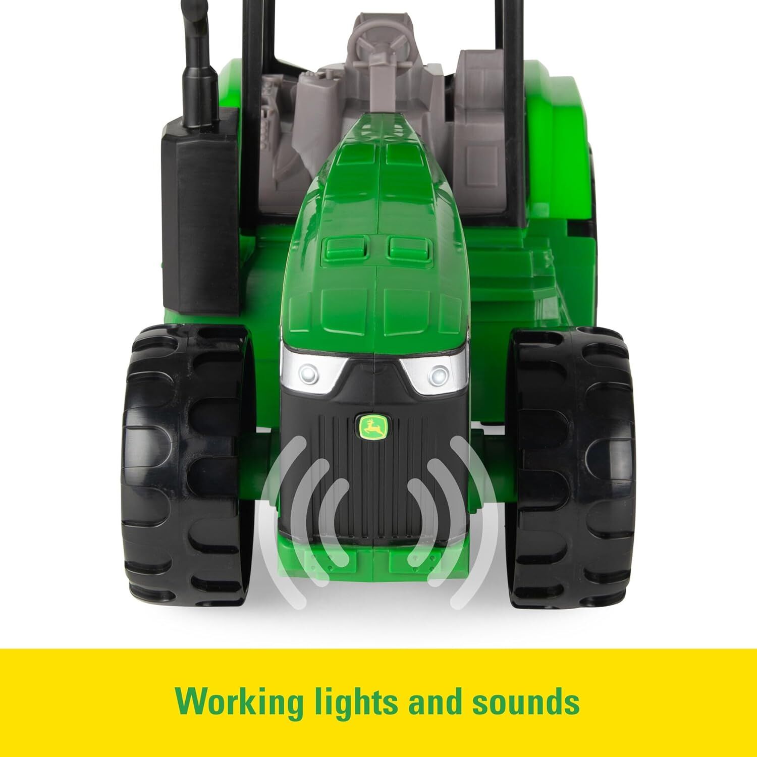 Tomy John Deere Lights & Sounds Tractor Toy