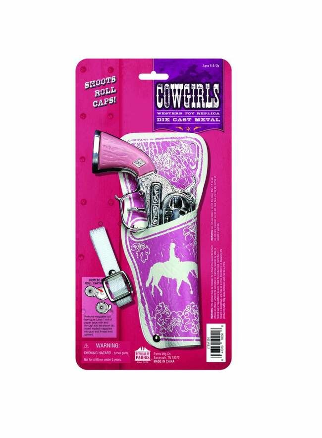 Parris Girls Toy Western Holster Set - Pink