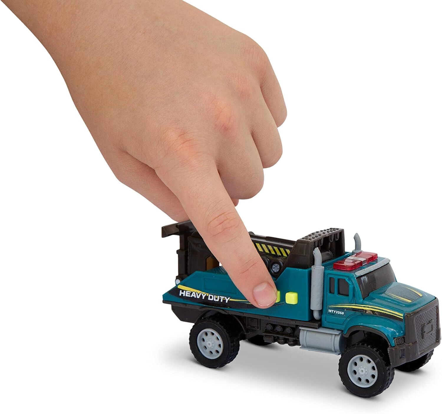 Mighty Fleet Diecast Toughest Minis Toy Vehicle Assortment, 5-In