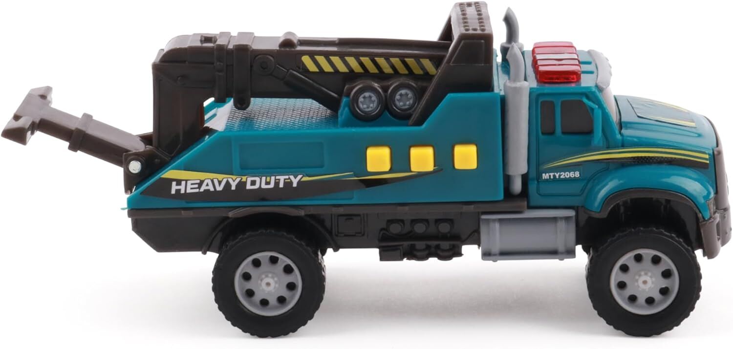 Mighty Fleet Diecast Toughest Minis Toy Vehicle Assortment, 5-In