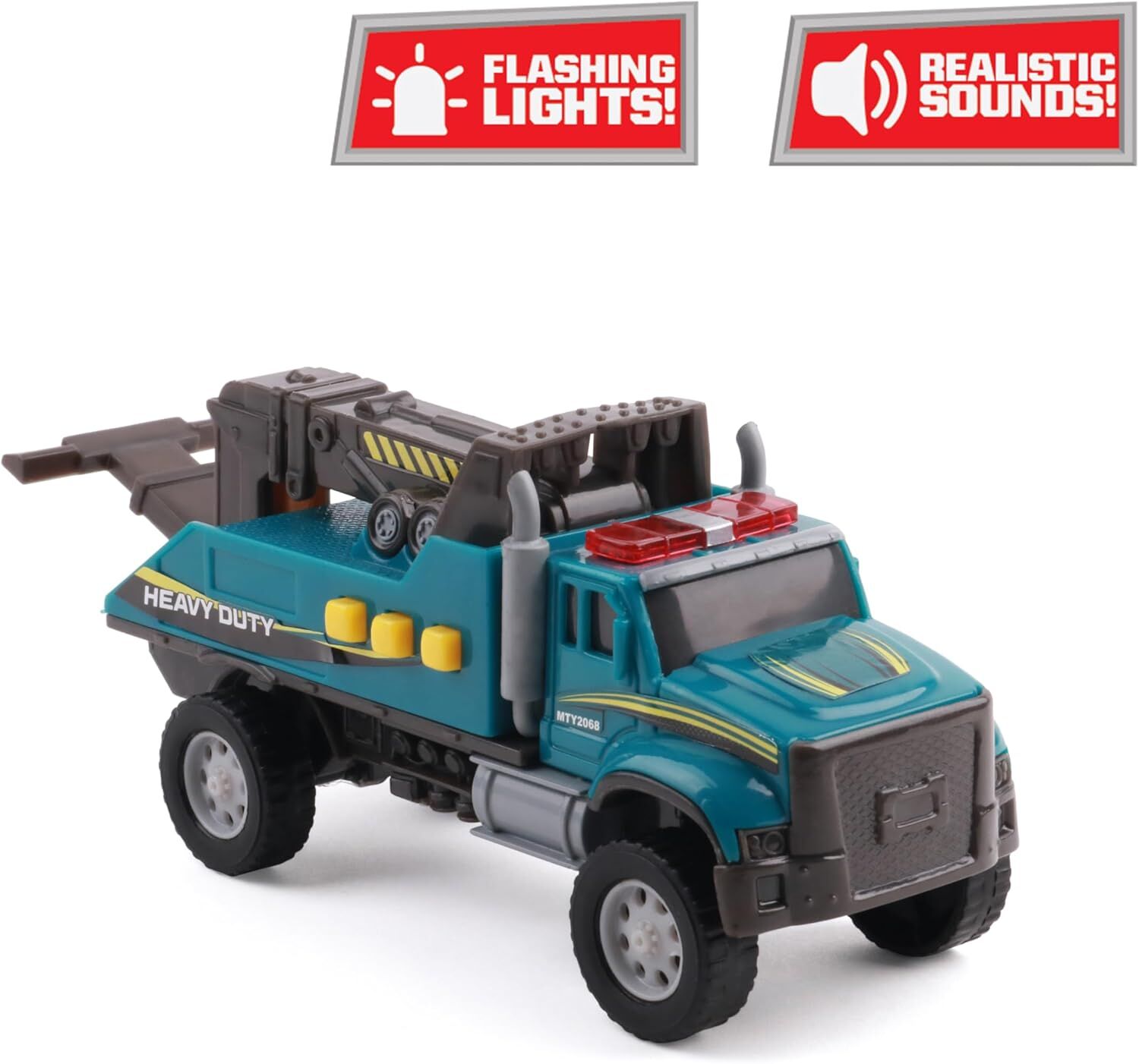 Mighty Fleet Diecast Toughest Minis Toy Vehicle Assortment, 5-In