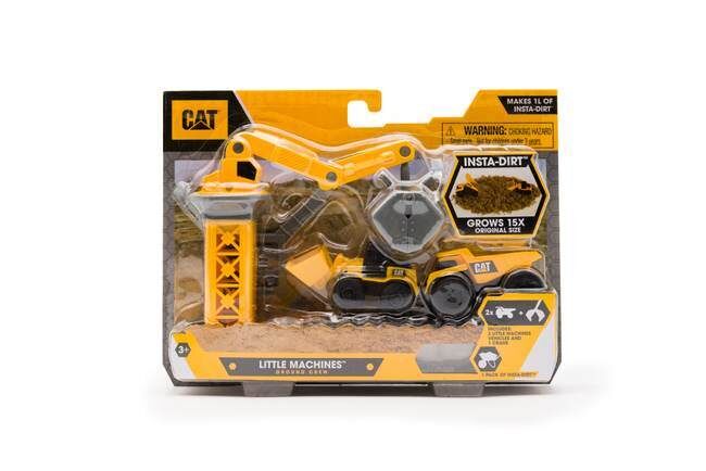 Funrise Cat Little Machines Ground Crew Toy Set