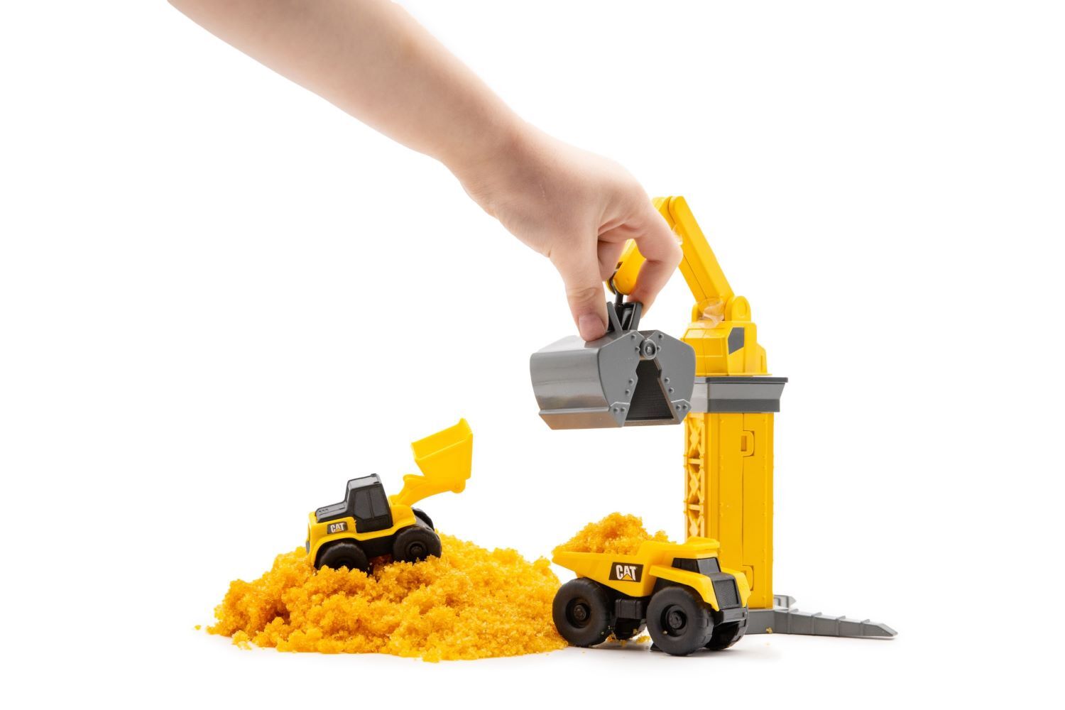 Funrise Cat Little Machines Ground Crew Toy Set