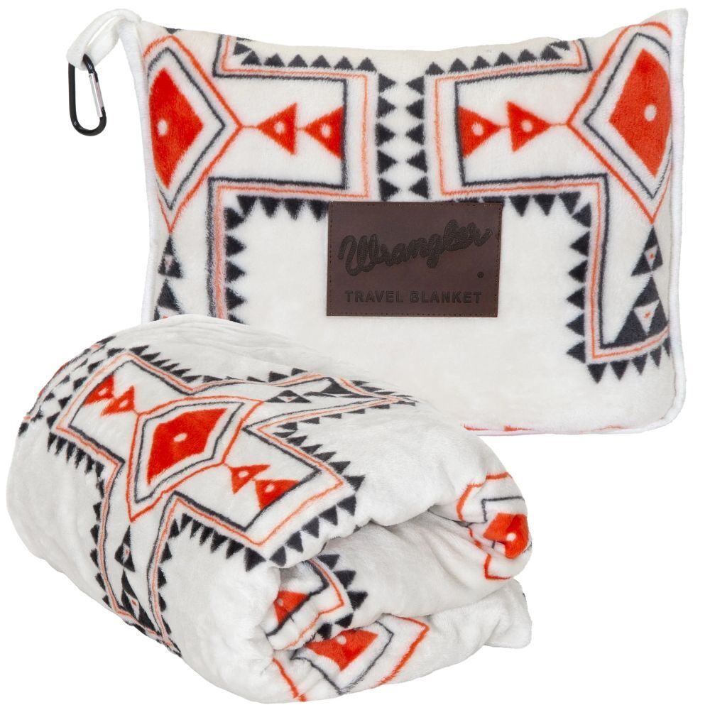 Carstens Inc. Wrangler Santa Fe Sun Travel Blanket
