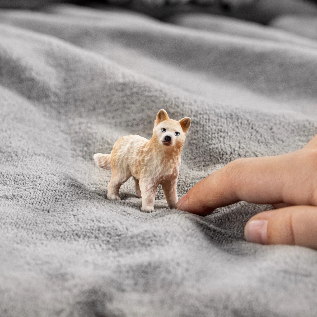 Schleich Arctic Wolf Cub Toy