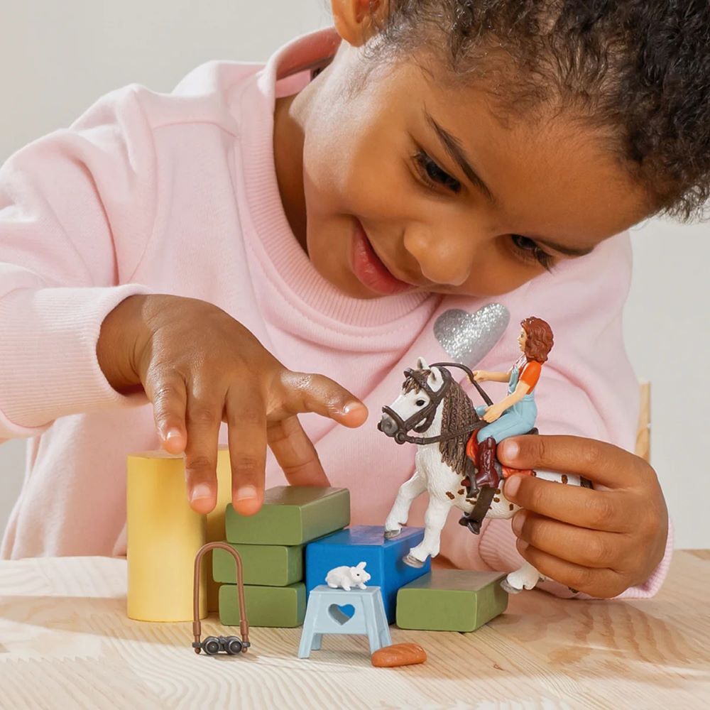 Schleich Horse Club Mia & Spotty Toy Set