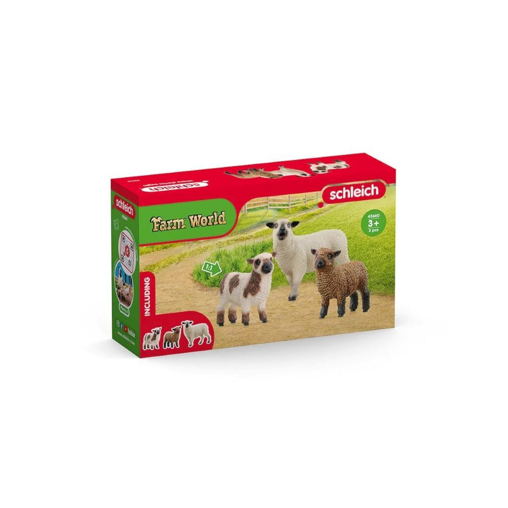 Schleich Sheep Friends Toy Set