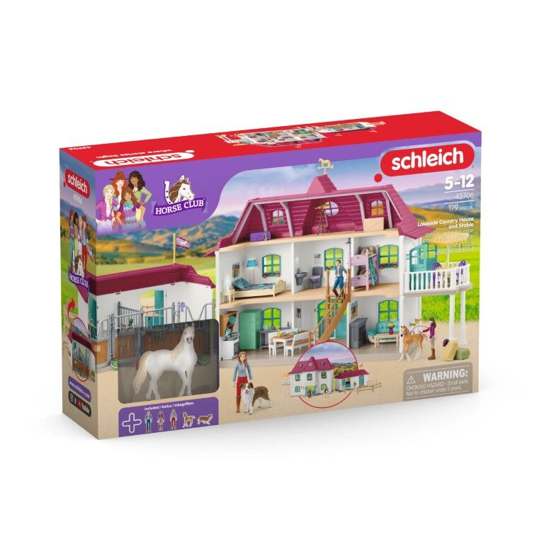 Schleich Lakeside Country House And Stable Playset