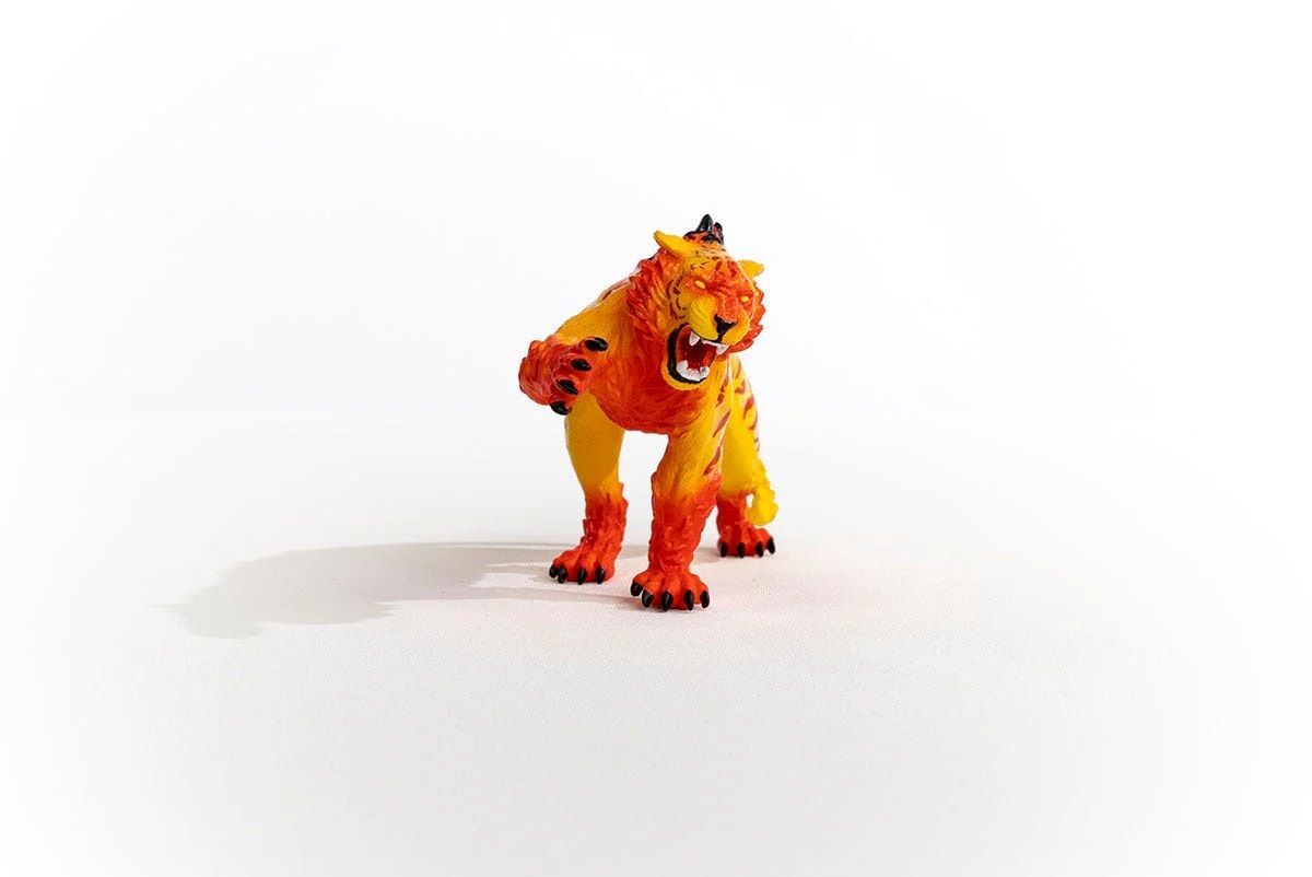 Schleich Lava Tiger Toy