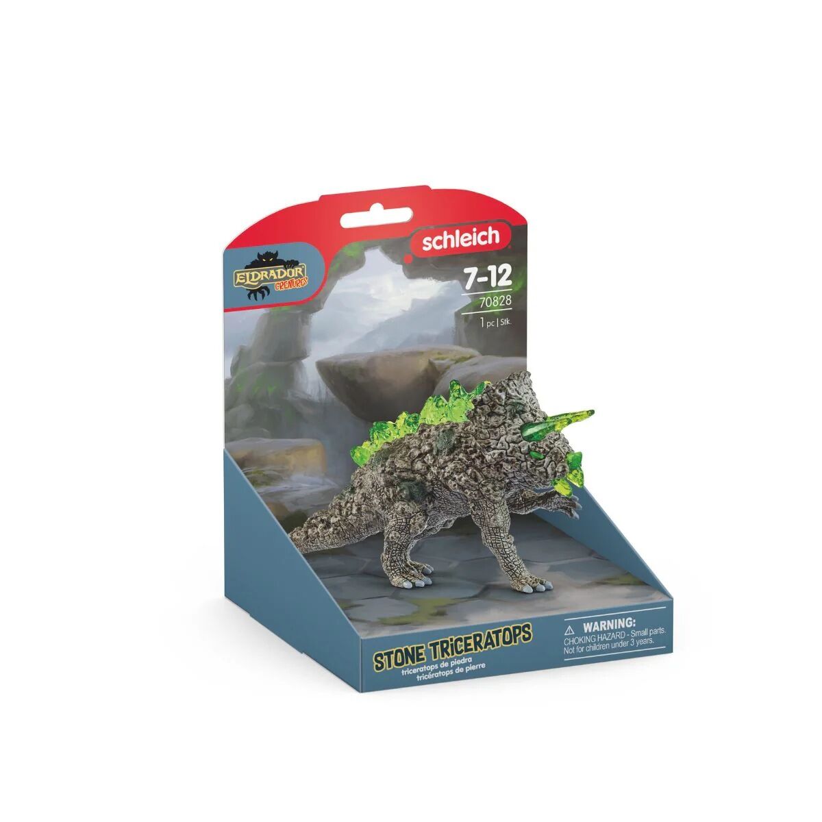 Schleich Stone Triceratops Toy