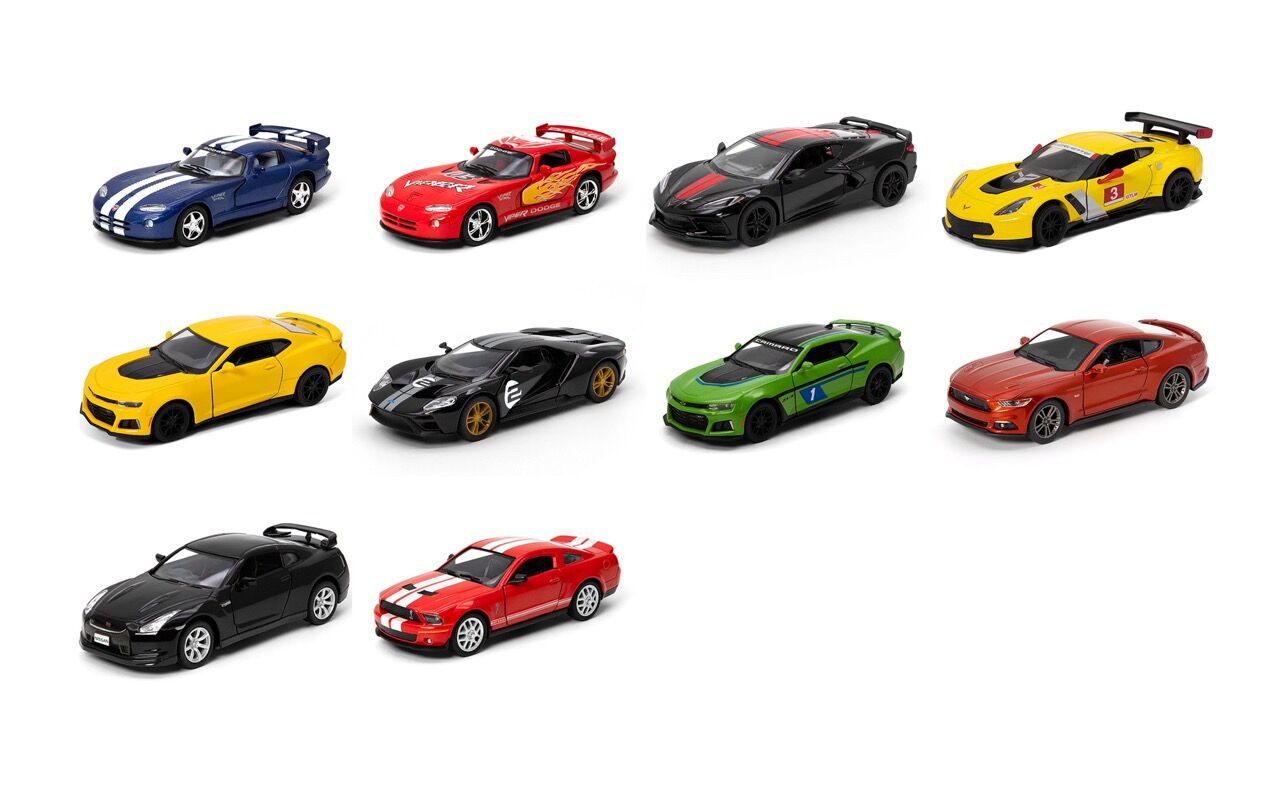 Major Trading Inc Diecast Galaxy Pull Back Toy Car Assortment
